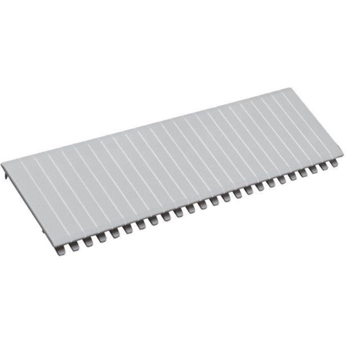 Полоса-заглушка HAGER RAL 9010, штампованная, 219 мм S35S